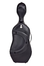 SUP1005XLNS CUSTODIA HIGHTECH SUPREME IN POLICARBONATO PER VIOLONCELLO - BLACK - SILVER VERSION