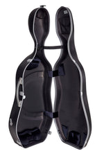 SUP1005XLNS CUSTODIA HIGHTECH SUPREME IN POLICARBONATO PER VIOLONCELLO - BLACK - SILVER VERSION