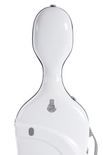 SUP1005XLWS CUSTODIA HIGHTECH SUPREME ICE IN POLICARBONATO PER VIOLONCELLO - WHITE - SILVER VERSION