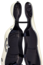 SUP1005XLWS CUSTODIA HIGHTECH SUPREME ICE IN POLICARBONATO PER VIOLONCELLO - WHITE - SILVER VERSION