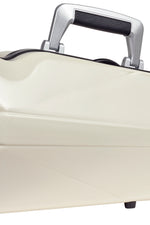 SUP2002XLWN CUSTODIA HIGHTECH SUPREME ICE CONTOURED IN POLICARBONATO PER VIOLINO - WHITE - BLACK VERSION