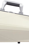 SUP2002XLWS CUSTODIA HIGHTECH SUPREME ICE CONTOURED IN POLICARBONATO PER VIOLINO - WHITE - SILVER VERSION