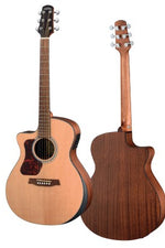 WAG550RCEL NATURA 500 LH GRAND AUDITORIUM CUTAWAY ACOUSTIC