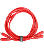 U97001RD - ULTIMATE AUDIO CABLE SET RCA-RCA STRAIGHT RED