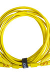 U97001YL - ULTIMATE AUDIO CABLE SET RCA-RCA STRAIGHT YELLOW