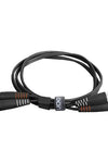 U97002BL - ULTIMATE AUDIO CABLE SET JACK - JACK STRAIGHT BLACK