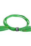 U97002GR - ULTIMATE AUDIO CABLE SET JACK - JACK STRAIGHT GREEN