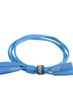 U97002LB - ULTIMATE AUDIO CABLE SET JACK - JACK STRAIGHT LIGHT BLUE