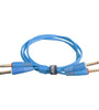 U97002LB - ULTIMATE AUDIO CABLE SET JACK - JACK STRAIGHT LIGHT BLUE