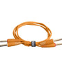 U97002OR - ULTIMATE AUDIO CABLE SET JACK - JACK STRAIGHT ORANGE