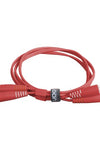 U97002RD - ULTIMATE AUDIO CABLE SET JACK - JACK STRAIGHT RED