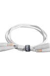 U97002WH - ULTIMATE AUDIO CABLE SET JACK - JACK STRAIGHT WHITE