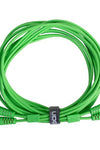 U97005GR - ULTIMATE AUDIO CABLE SET RCA STRAIGHT - RCA ANGLED GREEN