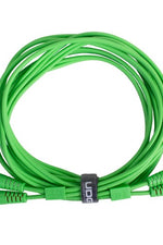 U97005GR - ULTIMATE AUDIO CABLE SET RCA STRAIGHT - RCA ANGLED GREEN