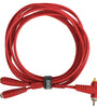 U97005RD - ULTIMATE AUDIO CABLE SET RCA STRAIGHT - RCA ANGLED RED