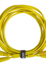 U97005YL - ULTIMATE AUDIO CABLE SET RCA STRAIGHT - RCA ANGLED YELLOW