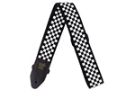 4149 Tracolla Black and White Checkered Jacquard