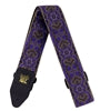 4164 Tracolla Purple Paisley Jacquard