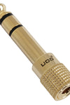 U94002 UDG ULTIMATE HEADPHONE JACK ADAPTER SCREW 3.5MM (1/8”) TO 6.35MM (1/4”)