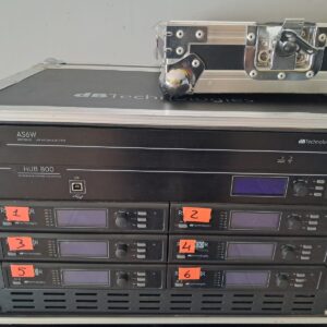 DB Technologies 01 RACK COMPLETO MOD. RS16000TR