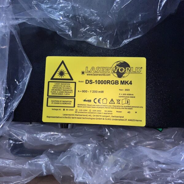 Laserworld DS-1000RGB MK4 - immagine 6