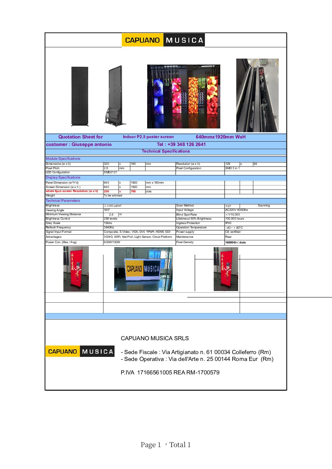 TOTEM LED 2.5