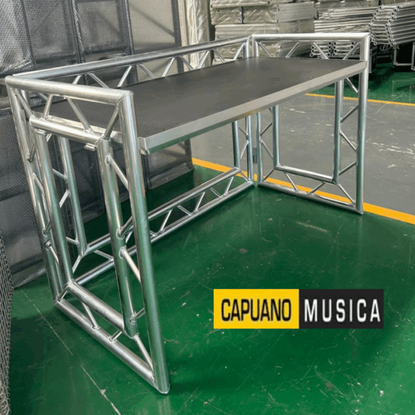 TAVOLO DJ PRO IN ALLUMINIO