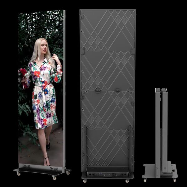 TOTEM LED SINGOLO P. 2.5 192X64 INDOOR + CASE SINGOLO