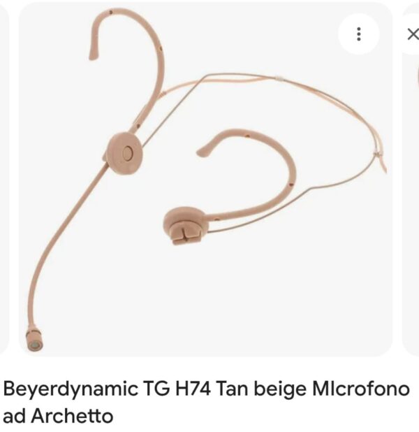 3 MICROFONI AD ARCHETTO BEYER D. TG H74 - immagine 3