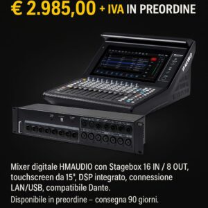 SM68 with one stagebox and external card,